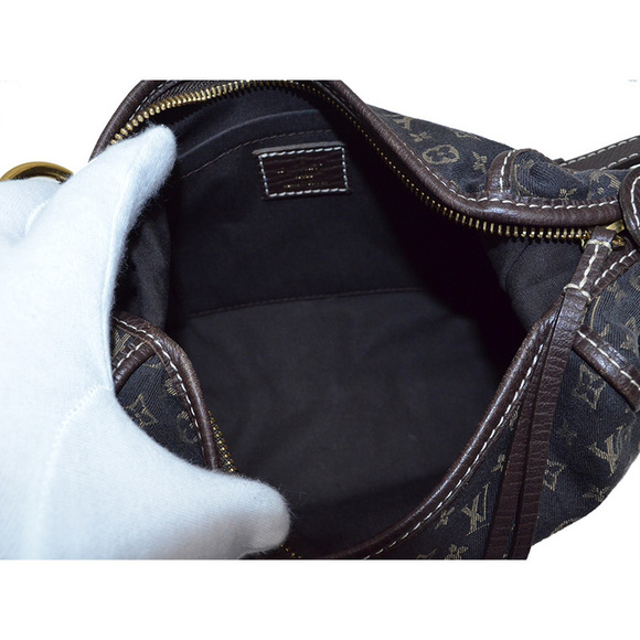 Louis Vuitton Manon PM Messenger Bag Monogram Mini Lin Brown - Picture 4 of 5